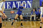Volleyball vs Emerson  Wheaton College Women's Volleyball vs Emerson College. - Photo by Keith Nordstrom : Wheaton, Volleyball, VB2019